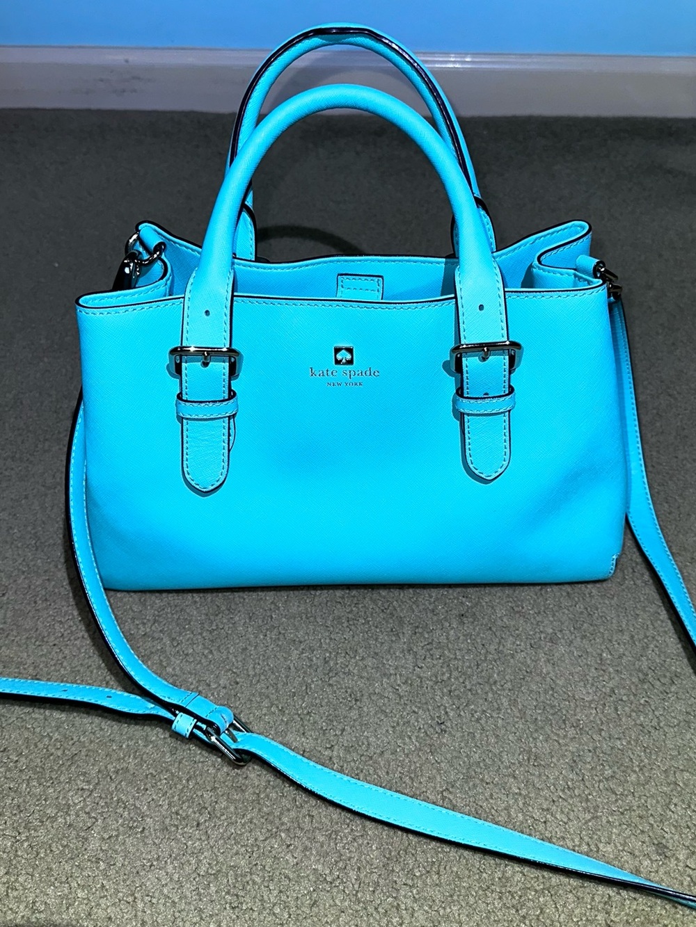 Tiffany Blue Kate Spade Handbag